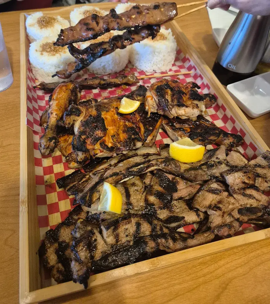 La Paz Batchoy Filipino noodle soup at Chicken House Catering Edmonton